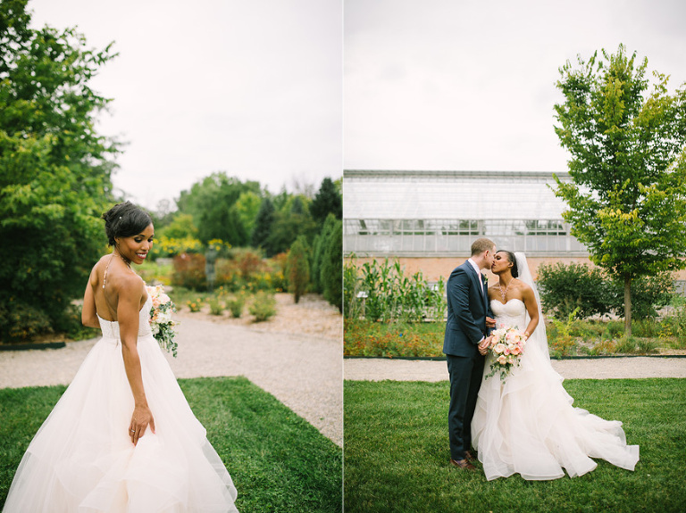 Matthaei Botanical Garden Wedding by Michigan Wedding Photographer Nicole Haley Photography