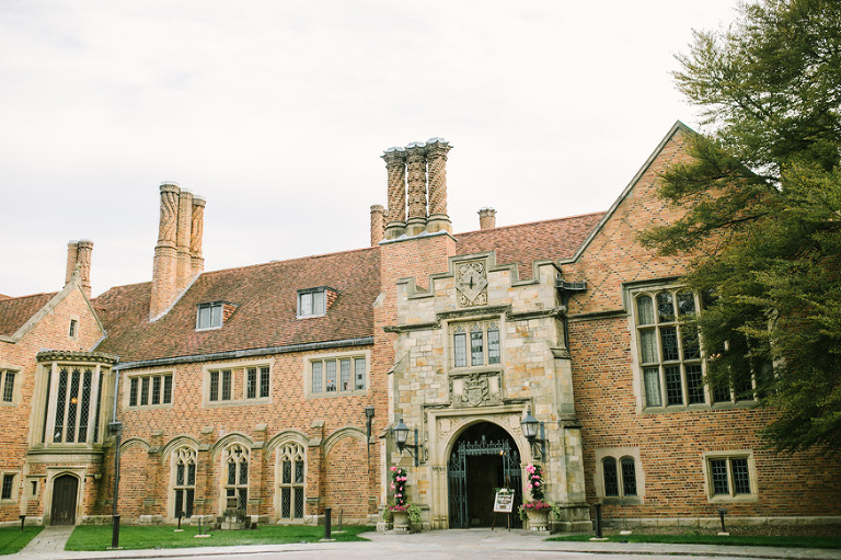 Meadow Brook Hall and Gardens wedding by Michigan wedding photographer, Nicole Haley Photography