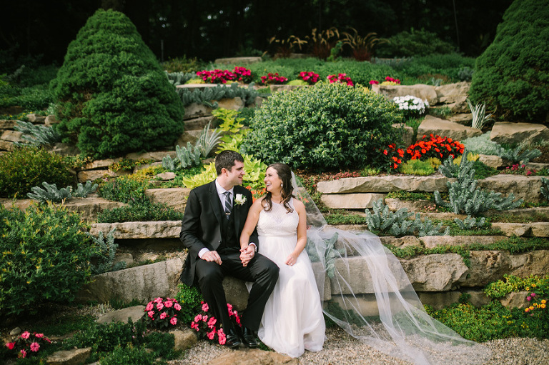 Meadow Brook Hall and Gardens wedding by Michigan wedding photographer, Nicole Haley Photography