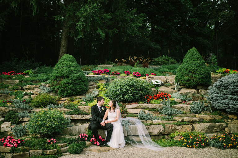 Meadow Brook Hall and Gardens wedding by Michigan wedding photographer, Nicole Haley Photography