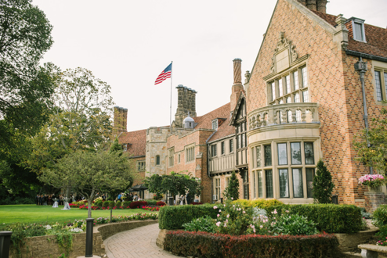 Meadow Brook Hall and Gardens wedding by Michigan wedding photographer, Nicole Haley Photography