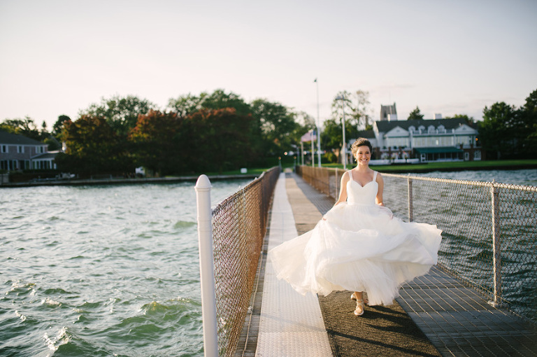 Grosse Pointe Little Club wedding photography | Nicole Haley Photography