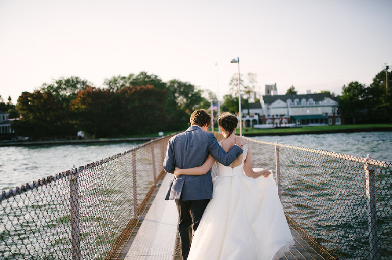 Grosse Pointe Little Club wedding photography | Nicole Haley Photography