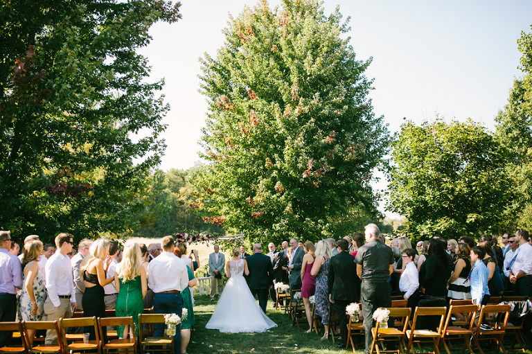Misty Farm wedding photography by Michigan wedding photographer, Nicole Haley Photography