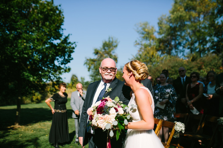 Misty Farm wedding photography by Michigan wedding photographer, Nicole Haley Photography