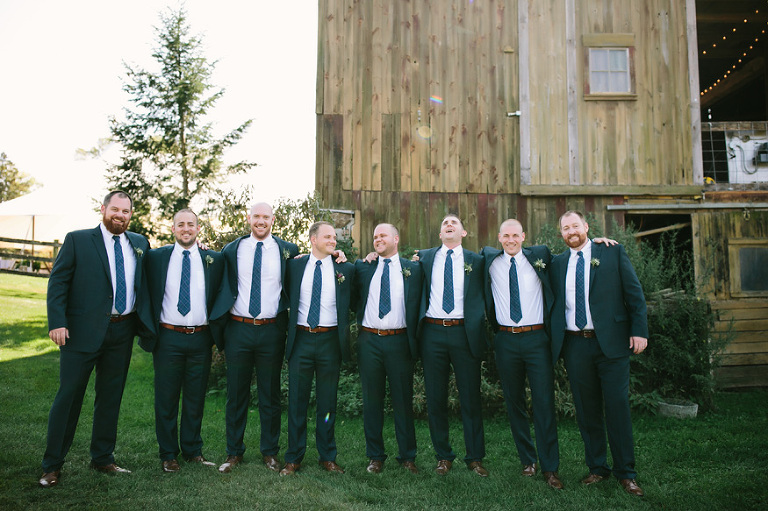 Misty Farm wedding photography by Michigan wedding photographer, Nicole Haley Photography