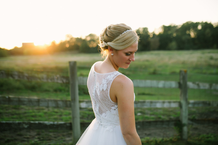 Misty Farm wedding photography by Michigan wedding photographer, Nicole Haley Photography