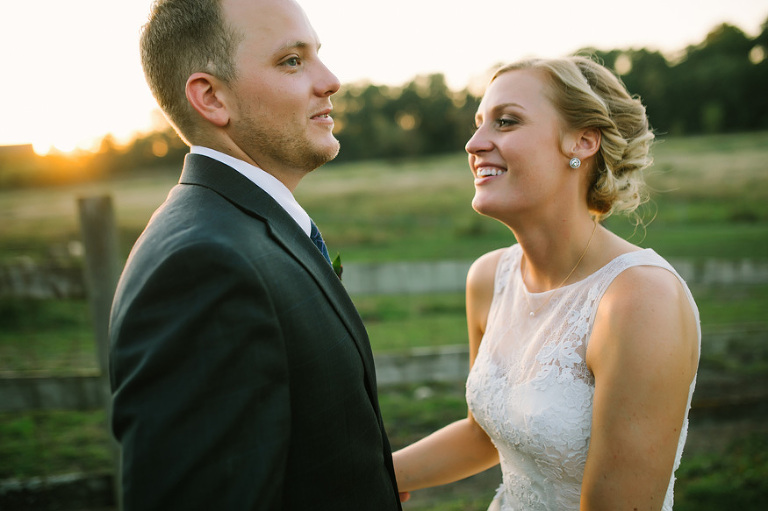 Misty Farm wedding photography by Michigan wedding photographer, Nicole Haley Photography