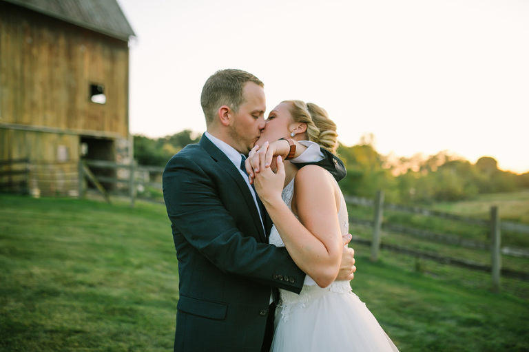 Misty Farm wedding photography by Michigan wedding photographer, Nicole Haley Photography
