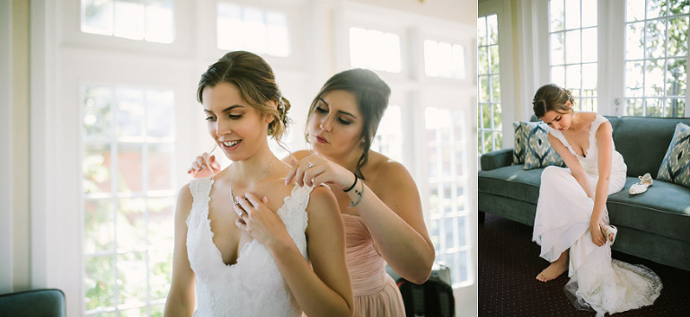 Pine Knob Mansion wedding photography by Michigan wedding photographer, Nicole Haley Photography.