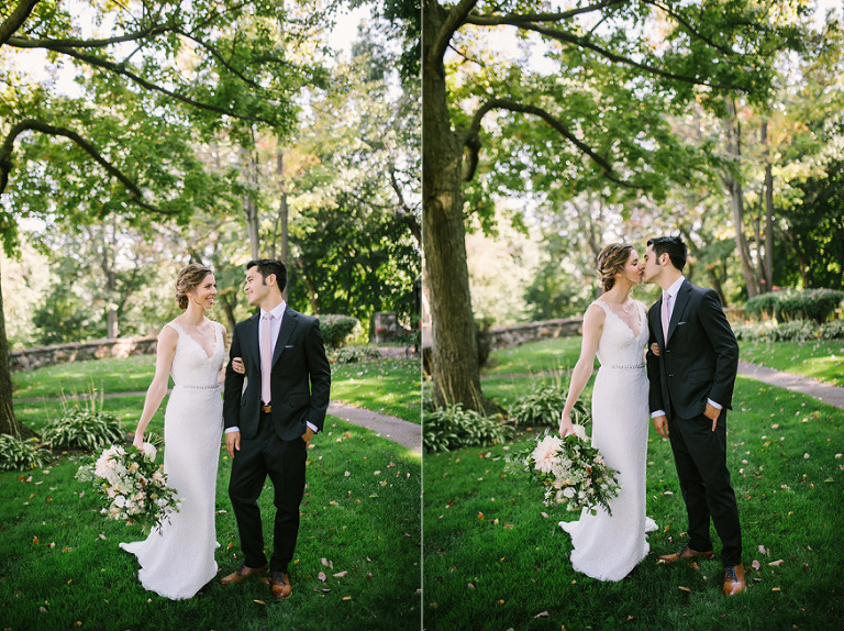 Pine Knob Mansion wedding photography by Michigan wedding photographer, Nicole Haley Photography.