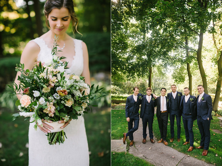 Pine Knob Mansion wedding photography by Michigan wedding photographer, Nicole Haley Photography.