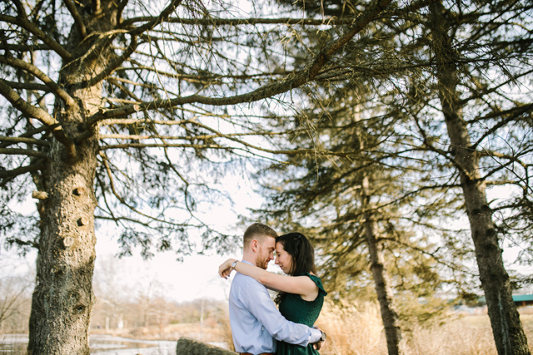 Matthaei Botanical Gardens engagement session by Ann Arbor photographer, Nicole Haley Photography