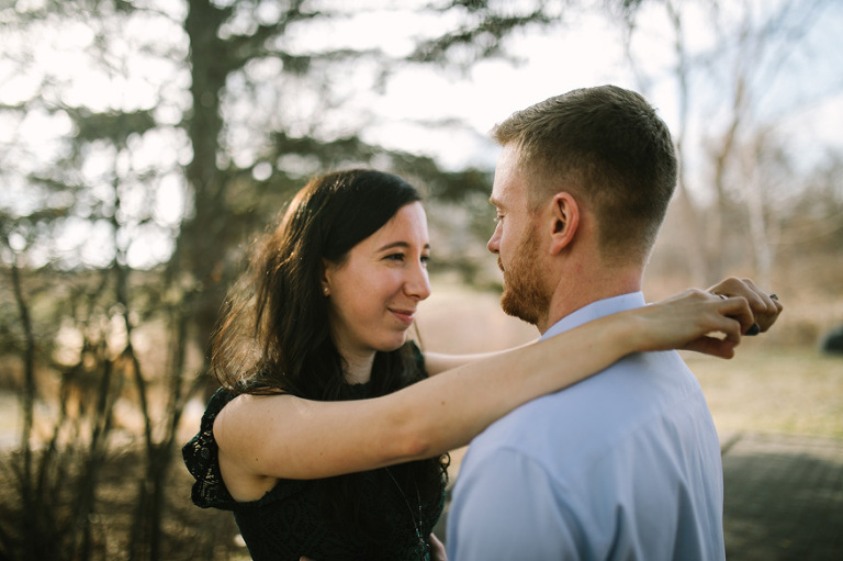 Matthaei Botanical Gardens engagement session by Ann Arbor photographer, Nicole Haley Photography