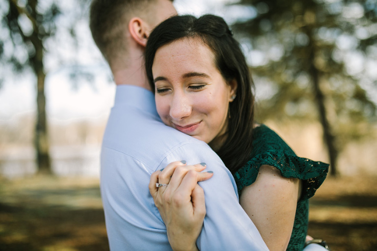Matthaei Botanical Gardens engagement session by Ann Arbor photographer, Nicole Haley Photography