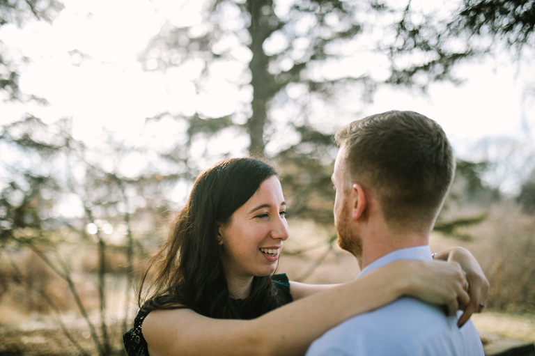 Matthaei Botanical Gardens engagement session by Ann Arbor photographer, Nicole Haley Photography