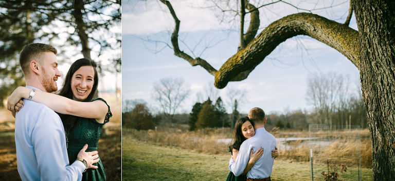 Matthaei Botanical Gardens engagement session by Ann Arbor photographer, Nicole Haley Photography