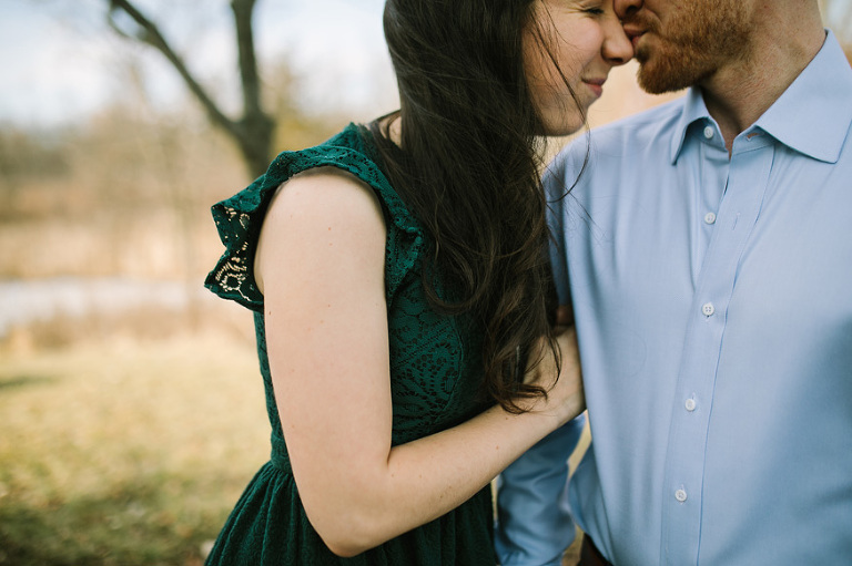 Matthaei Botanical Gardens engagement session by Ann Arbor photographer, Nicole Haley Photography