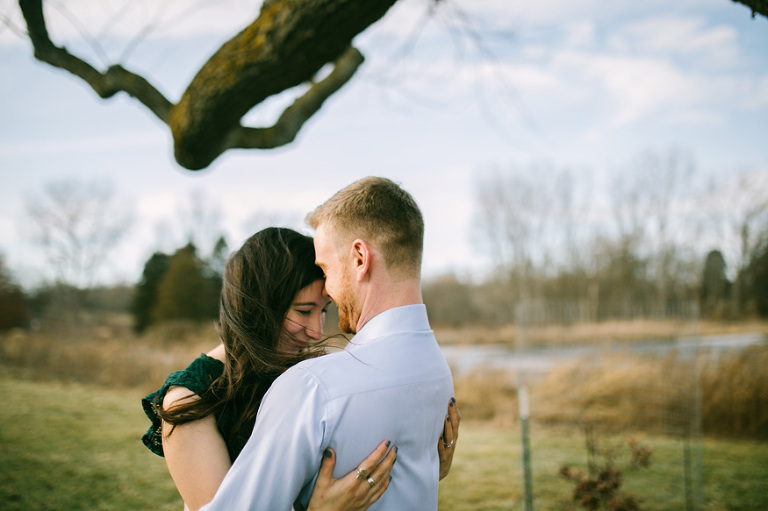 Matthaei Botanical Gardens engagement session by Ann Arbor photographer, Nicole Haley Photography
