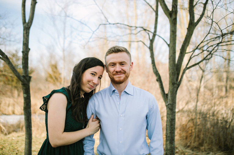 Matthaei Botanical Gardens engagement session by Ann Arbor photographer, Nicole Haley Photography