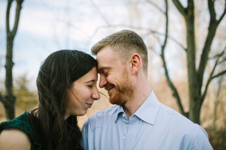Matthaei Botanical Gardens engagement session by Ann Arbor photographer, Nicole Haley Photography