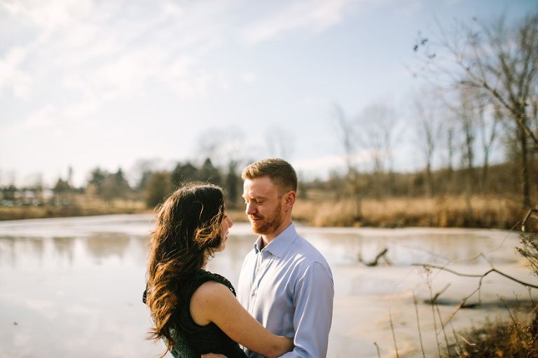 Matthaei Botanical Gardens engagement session by Ann Arbor photographer, Nicole Haley Photography