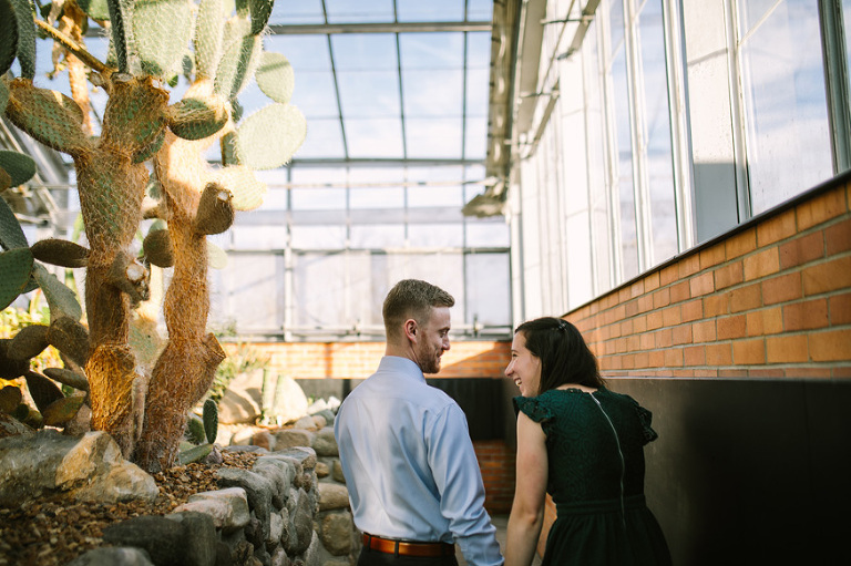 Matthaei Botanical Gardens engagement session by Ann Arbor photographer, Nicole Haley Photography