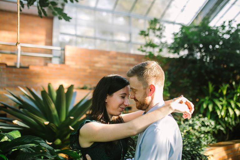 Matthaei Botanical Gardens engagement session by Ann Arbor photographer, Nicole Haley Photography