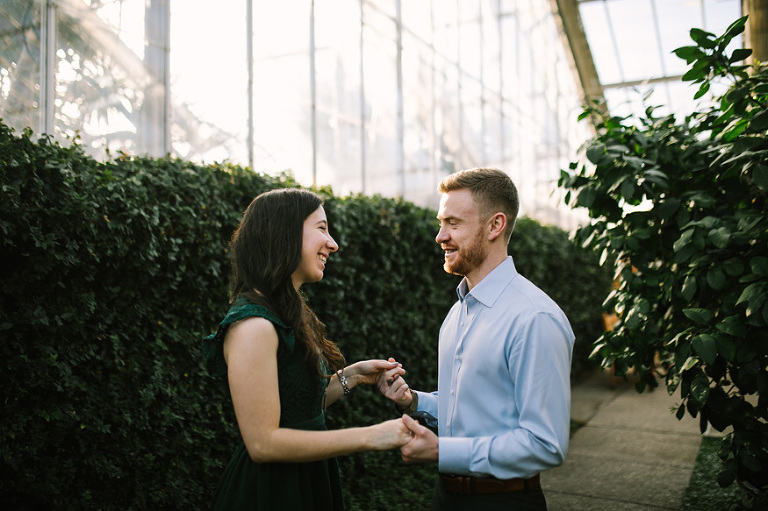Matthaei Botanical Gardens engagement session by Ann Arbor photographer, Nicole Haley Photography