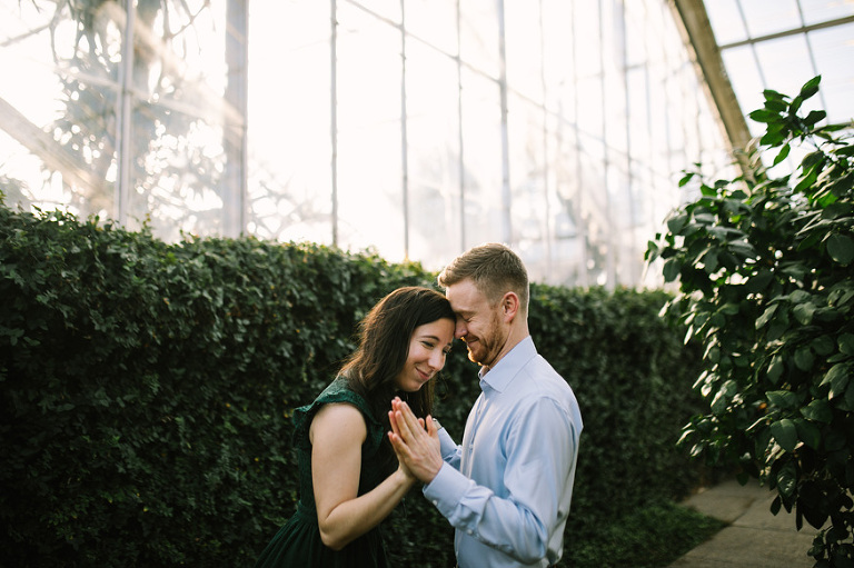 Matthaei Botanical Gardens engagement session by Ann Arbor photographer, Nicole Haley Photography