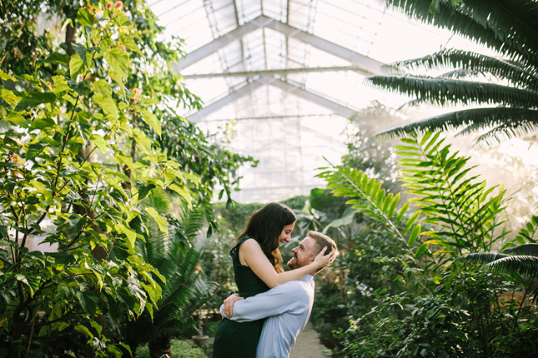 Matthaei Botanical Gardens engagement session by Ann Arbor photographer, Nicole Haley Photography