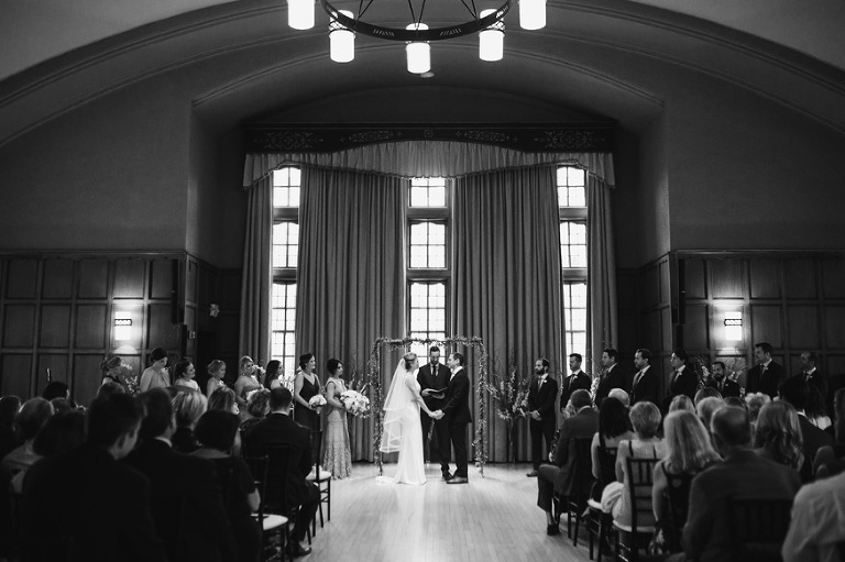 Wedding at The Michigan League by Nicole Haley Photography