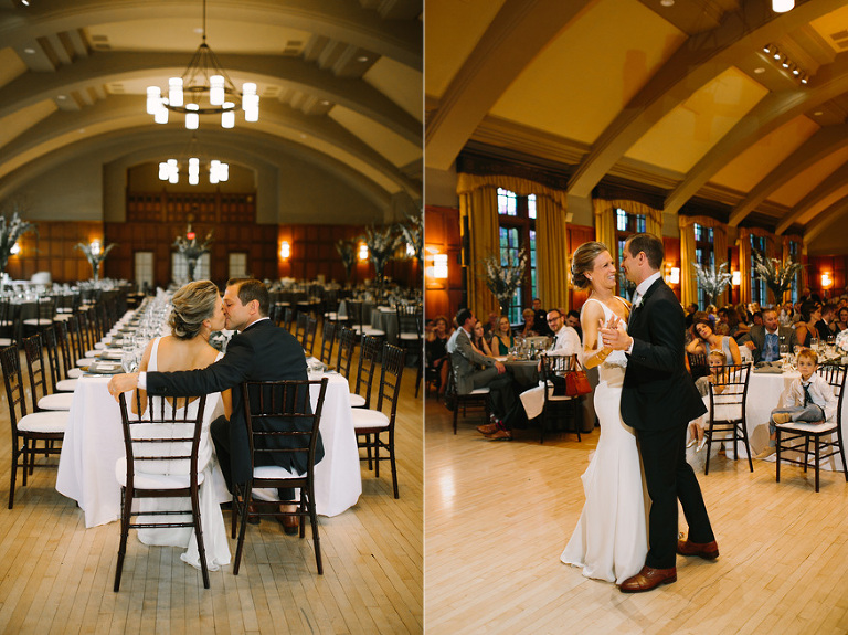 Wedding at The Michigan League by Nicole Haley Photography