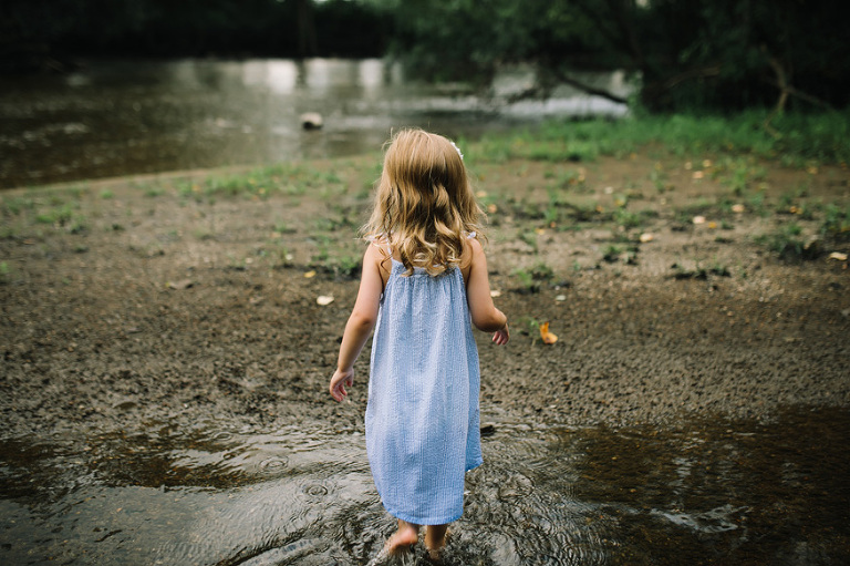 An Evening in the River at Island Park | Nicole Haley Photography