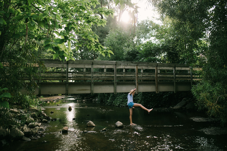 An Evening in the River at Island Park | Nicole Haley Photography