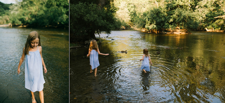 An Evening in the River at Island Park | Nicole Haley Photography