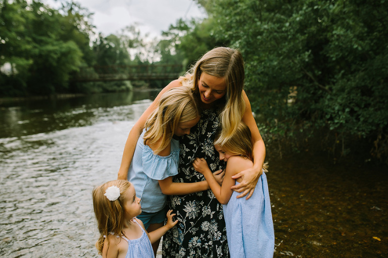 An Evening in the River at Island Park | Nicole Haley Photography