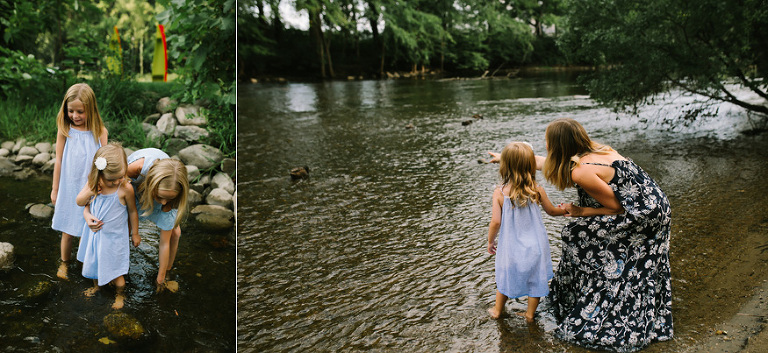 An Evening in the River at Island Park | Nicole Haley Photography