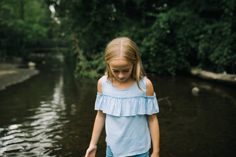 An Evening in the River at Island Park | Nicole Haley Photography