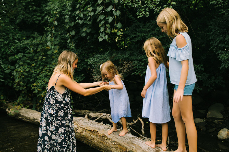 An Evening in the River at Island Park | Nicole Haley Photography