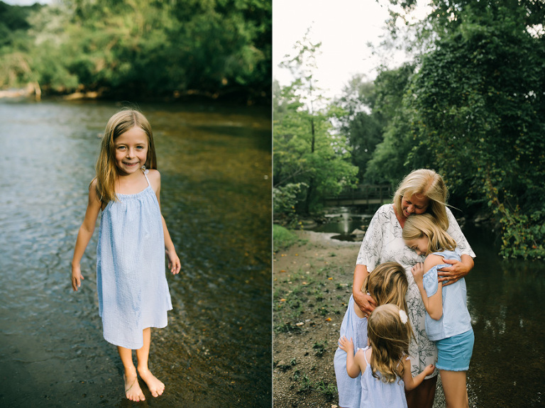 An Evening in the River at Island Park | Nicole Haley Photography