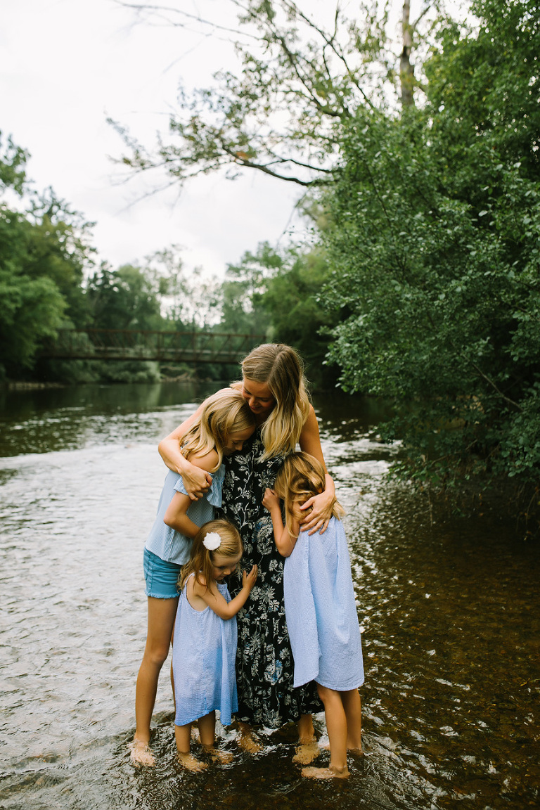 An Evening in the River at Island Park | Nicole Haley Photography