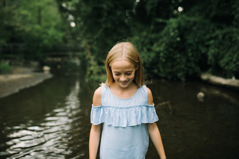An Evening in the River at Island Park | Nicole Haley Photography