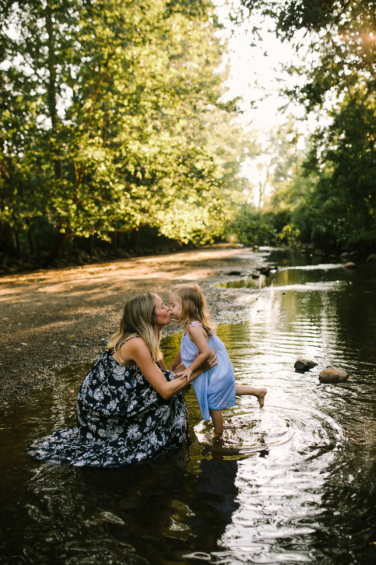 An Evening in the River at Island Park | Nicole Haley Photography
