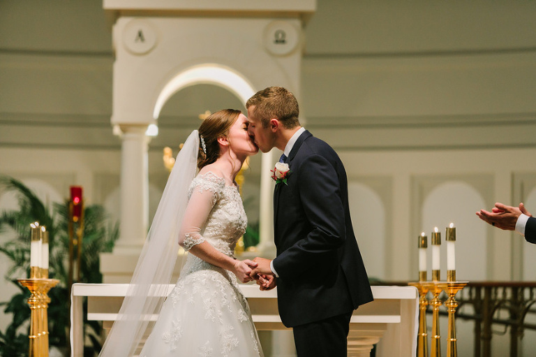 University of Michigan North Quad Dining Hall Wedding | Nicole Haley Photography