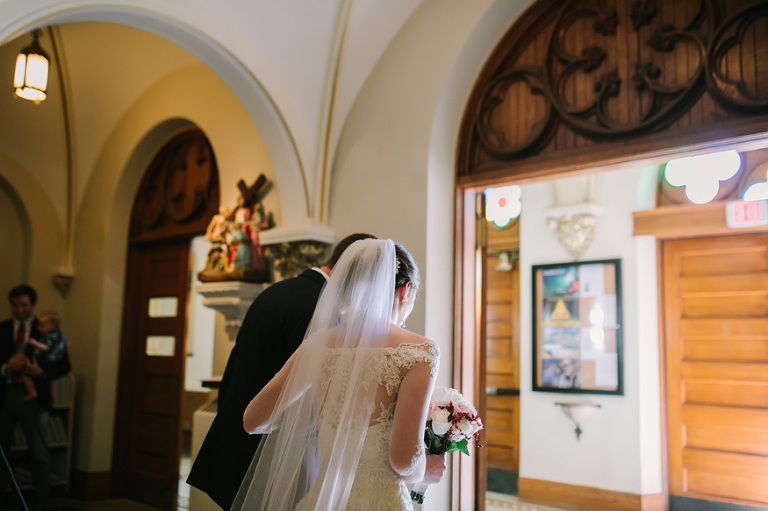 University of Michigan North Quad Dining Hall Wedding | Nicole Haley Photography