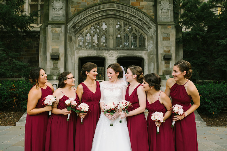 University of Michigan North Quad Dining Hall Wedding | Nicole Haley Photography