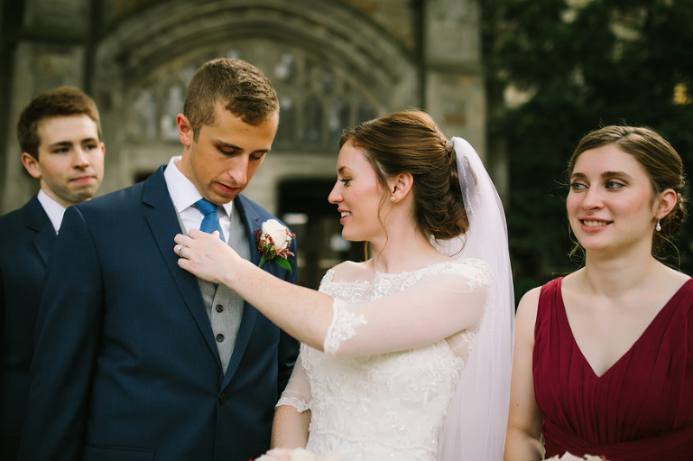 University of Michigan North Quad Dining Hall Wedding | Nicole Haley Photography