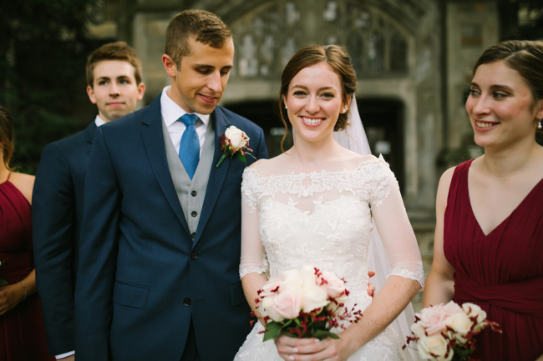University of Michigan North Quad Dining Hall Wedding | Nicole Haley Photography