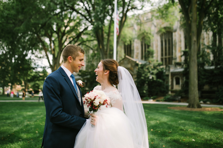 University of Michigan North Quad Dining Hall Wedding | Nicole Haley Photography